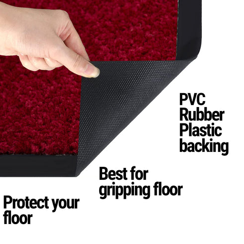 Arran Door Mat - Red